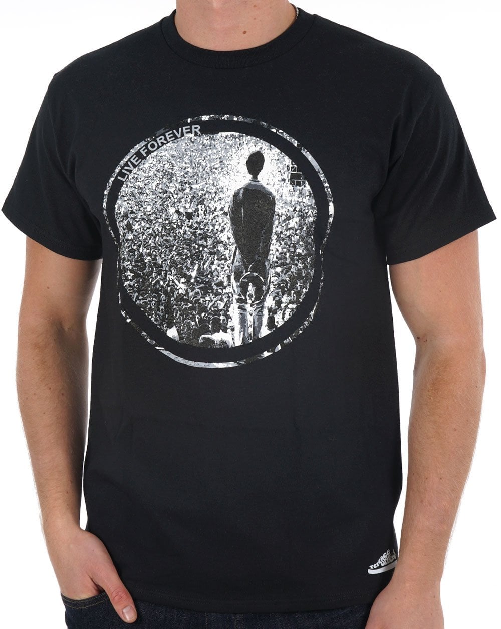 Live Forever T-Shirt Schwarz