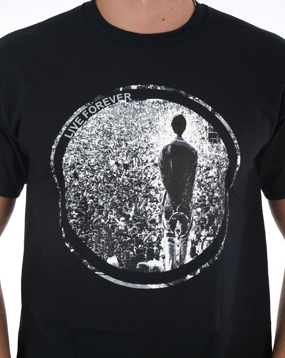 Live Forever T-Shirt Schwarz