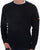 Barbour International Cotton Crew Knit Black