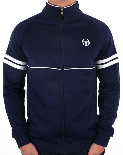 Sergio Tacchini Star Track Top Marineblau / Weiß