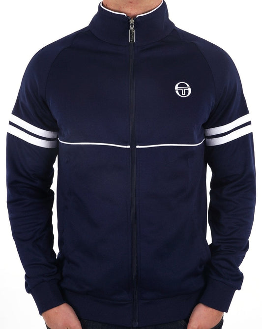 Sergio Tacchini Star Track Top Marineblau / Weiß