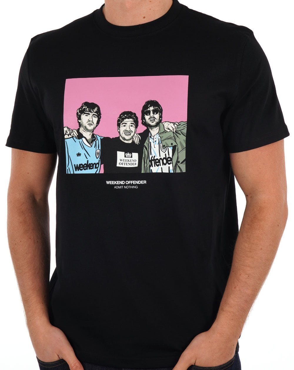 Weekend Offender Diego T-Shirt Schwarz