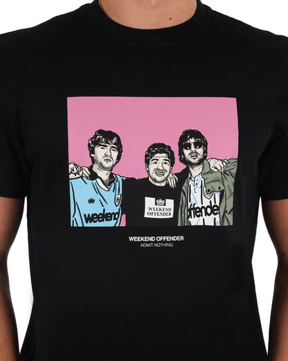 Weekend Offender Diego T-Shirt Schwarz