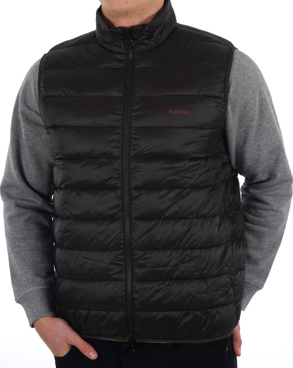 Barbour Bretby Weste Schwarz