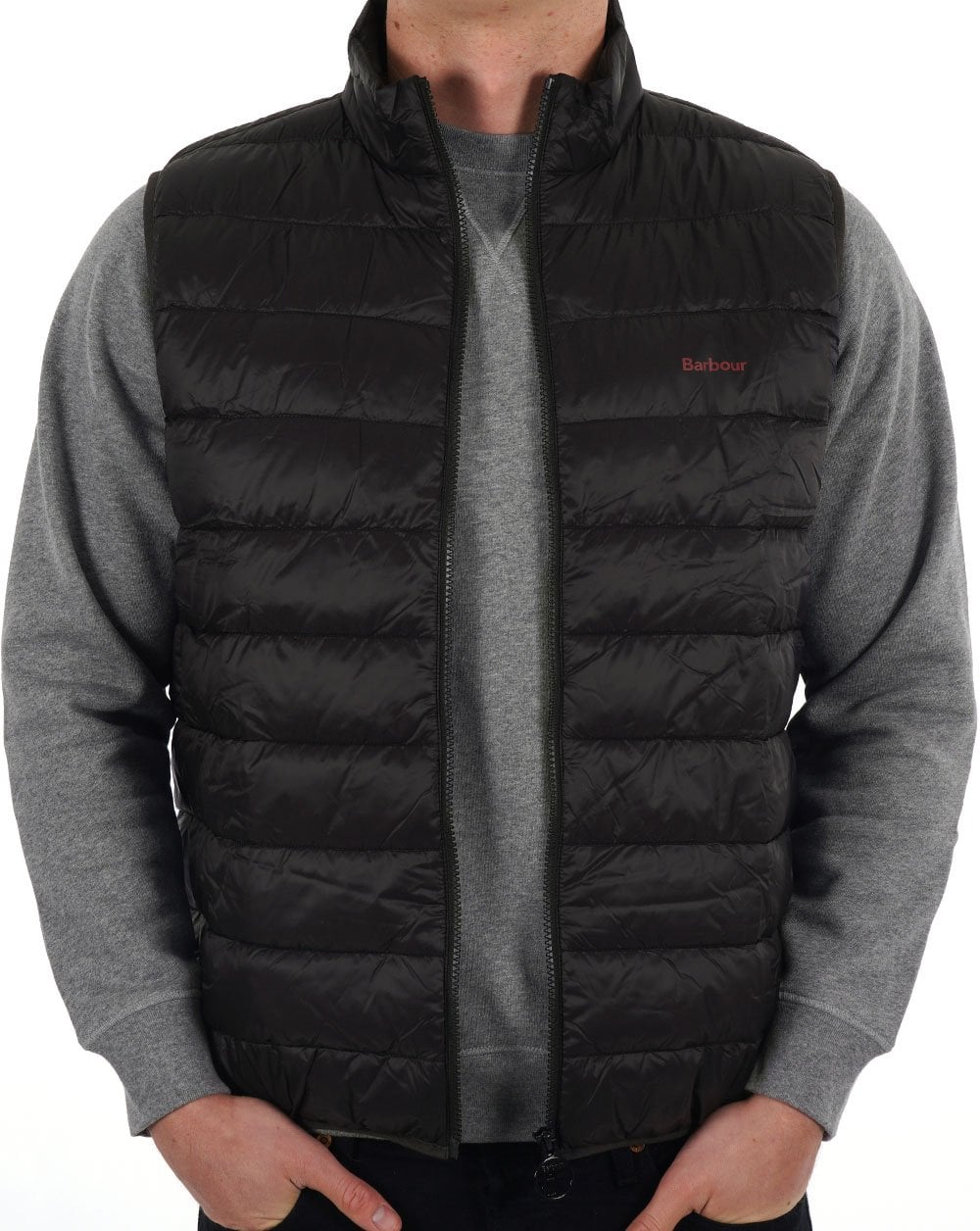 Barbour Bretby Weste Schwarz