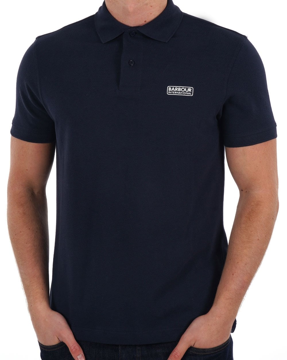 Barbour International Essential Poloshirt Marineblau
