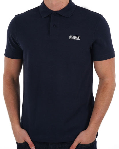 Barbour International Essential Poloshirt Marineblau