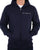 Gant Printed Graphic Full Zip Hoodie Navy Blue