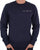 Gant Printed Graphic Crew Neck Sweatshirt Navy Blue