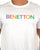 Benetton Logo T-shirt White/Multi