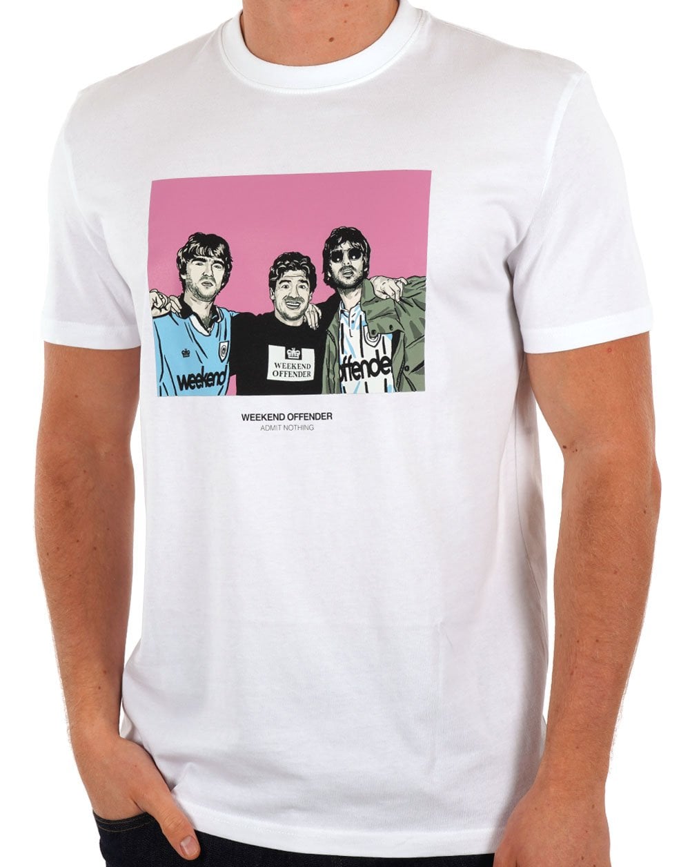 Weekend Offender Diego T-Shirt Weiß