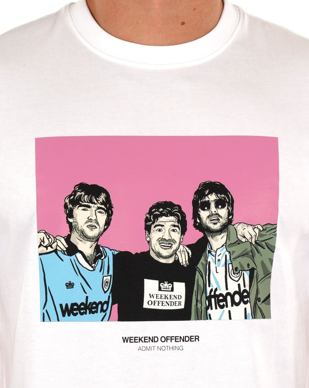 Weekend Offender Diego T-Shirt Weiß