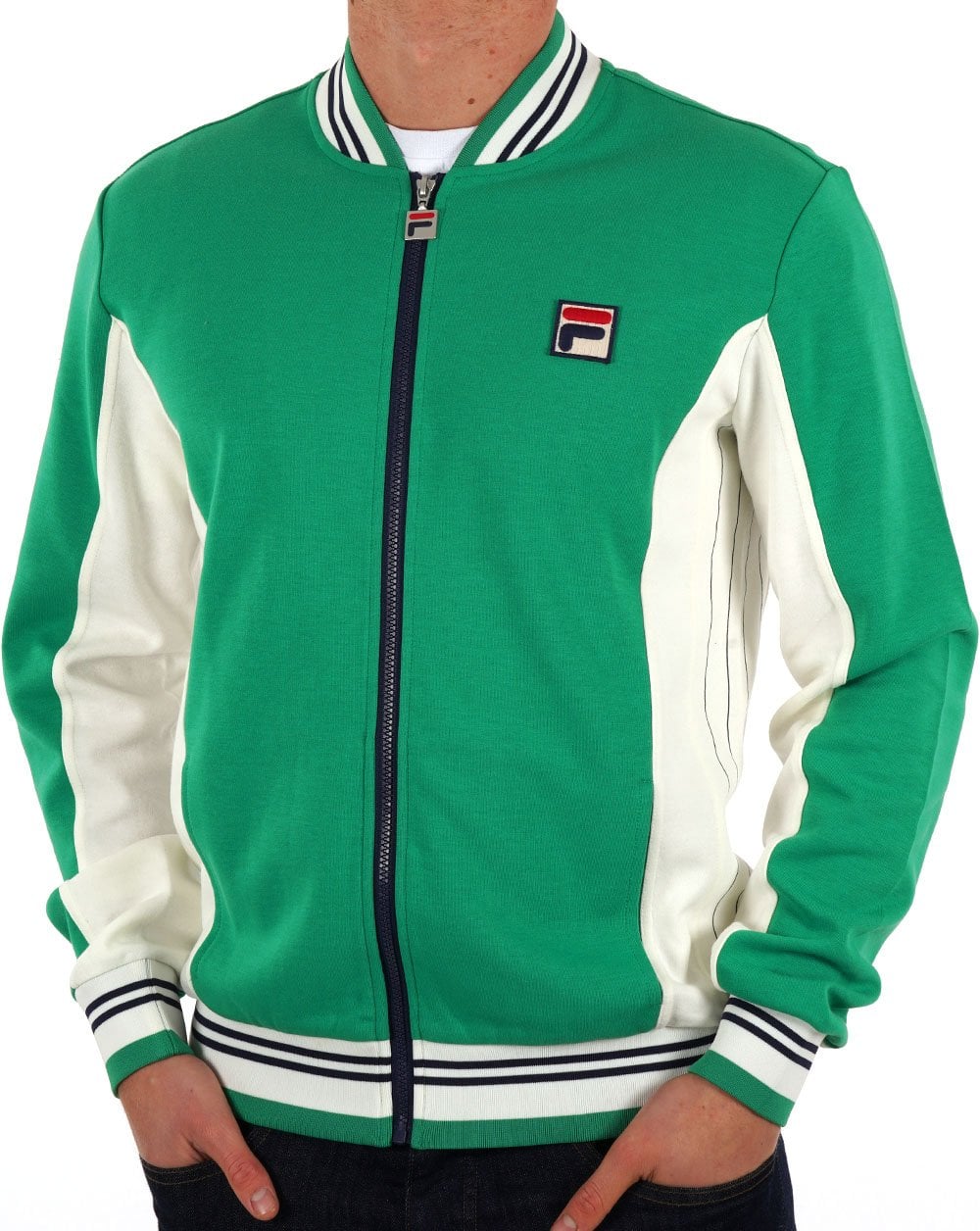 Fila Vintage Mk1 Settanta Trainingsjacke in Kelly Green OG