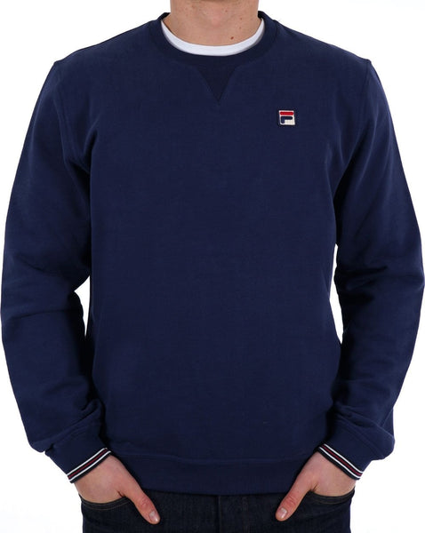 Fila Vintage Kell Crew Sweat Navy