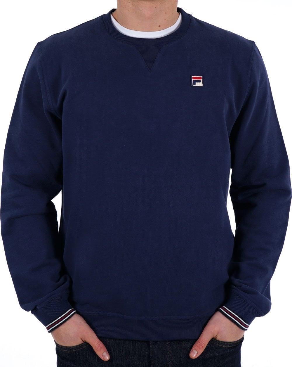 Fila Vintage Kell Crew Sweatshirt Marineblau