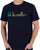Benetton Colours Logo T-shirt Navy