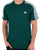 Adidas 3 Stripes Sports Tee Collegiate Green/White
