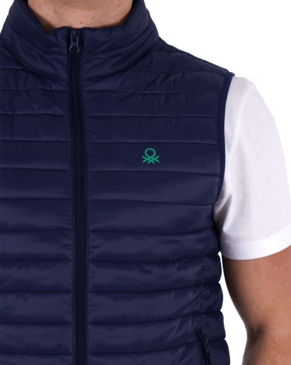 Benetton Weste Marineblau