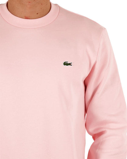 Lacoste Baumwoll-Sweatshirt Rosa