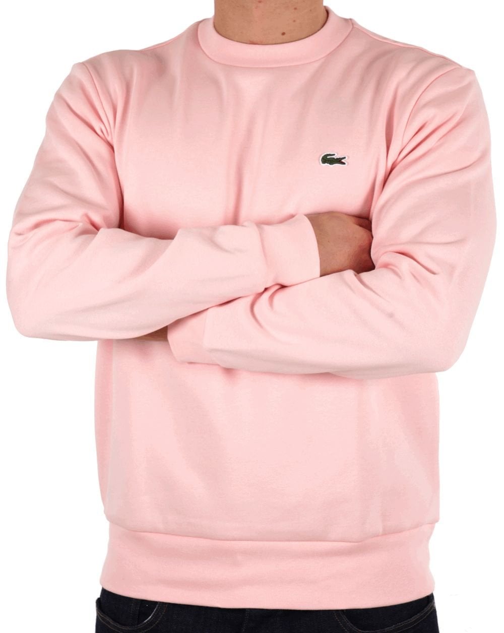 Lacoste Baumwoll-Sweatshirt Rosa