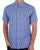Gant Poplin Gingham SS Shirt College Blue