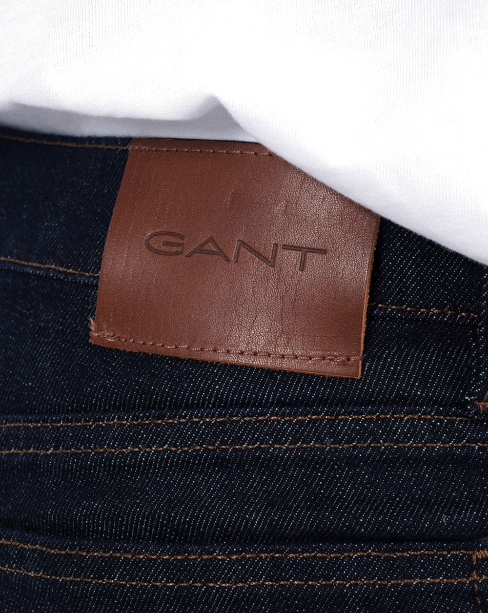 Gant Regular Fit Jeans Dunkelblau
