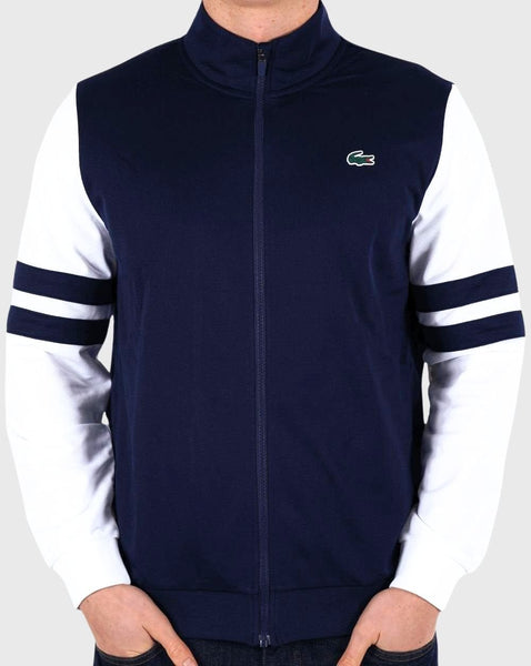 Lacoste Sport Track Top Navy/White