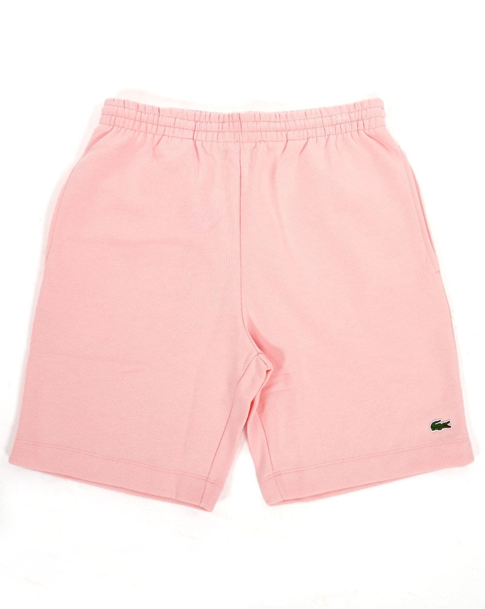 Lacoste Fleece-Shorts in Zartrosa