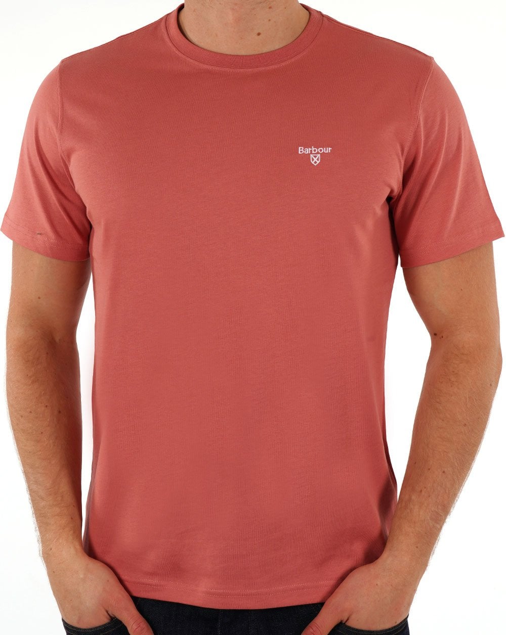 Barbour Sports T-Shirt Pink Clay