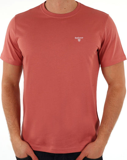 Barbour Sports T-Shirt Pink Clay