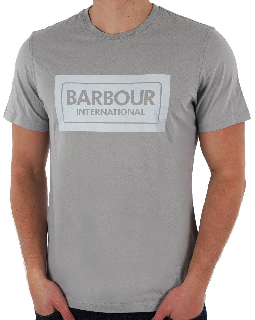 Barbour International Sainter T-Shirt Ultimate Grey