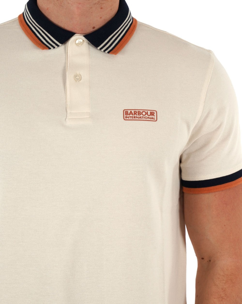 Barbour International Francis Poloshirt Taubengrau