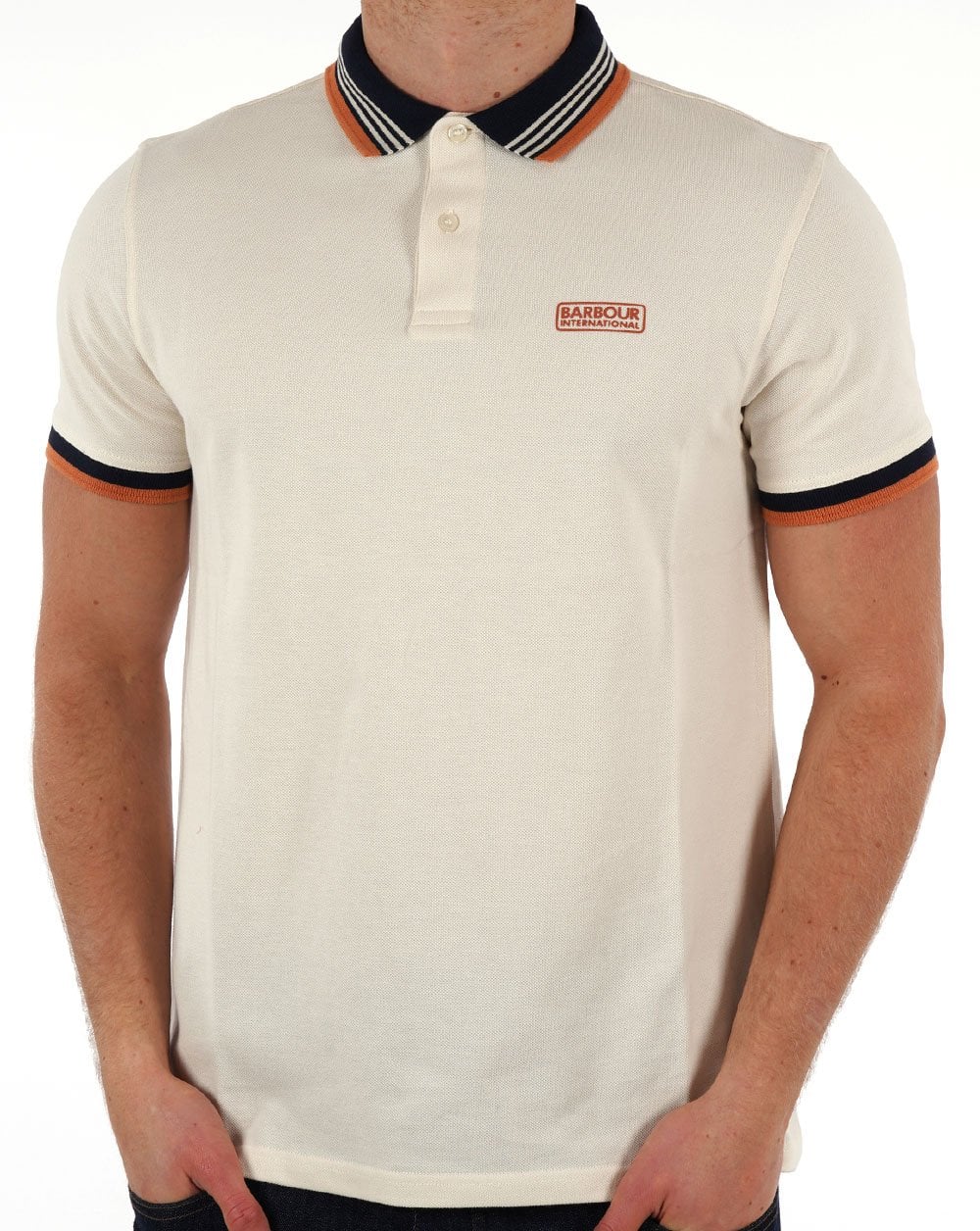 Barbour International Francis Poloshirt Taubengrau