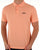 Barbour International Tourer Pique Polo Peach Nectar