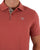 Barbour Tartan Pique Polo Shirt Pink Clay