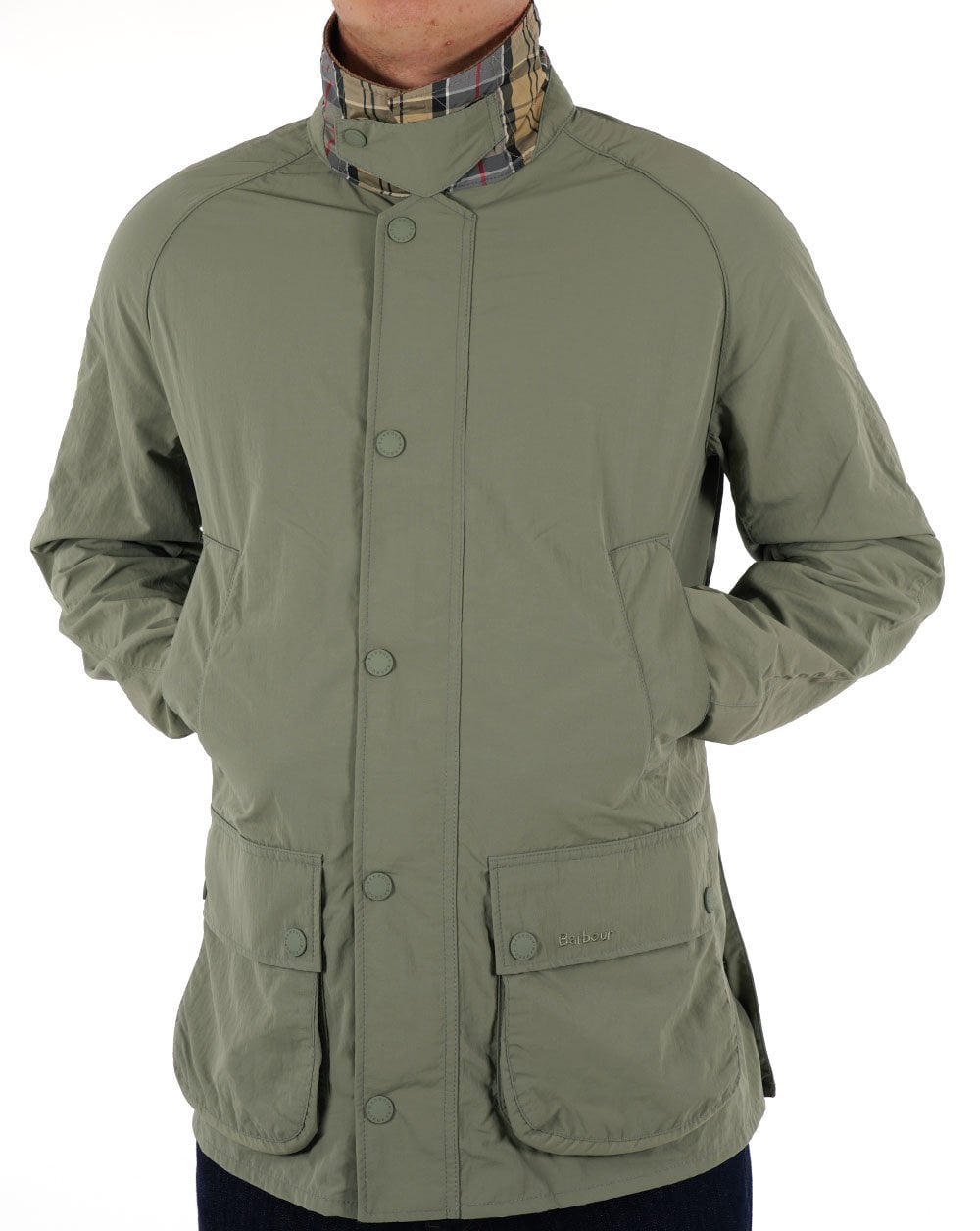 Barbour – Ashby – Wasserfeste Jacke in Staubgrün