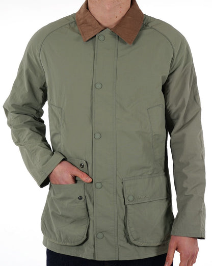 Barbour – Ashby – Wasserfeste Jacke in Staubgrün