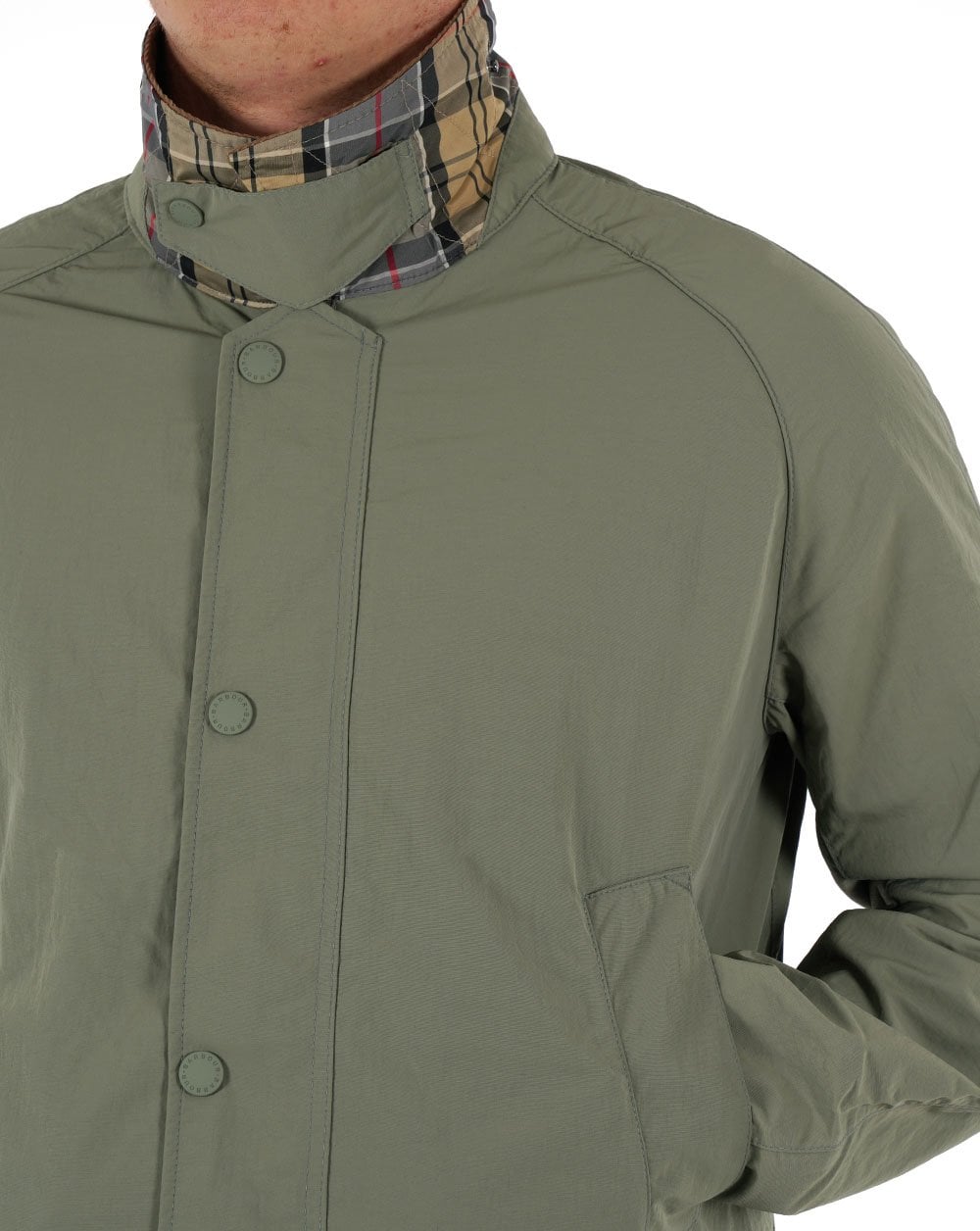 Barbour – Ashby – Wasserfeste Jacke in Staubgrün