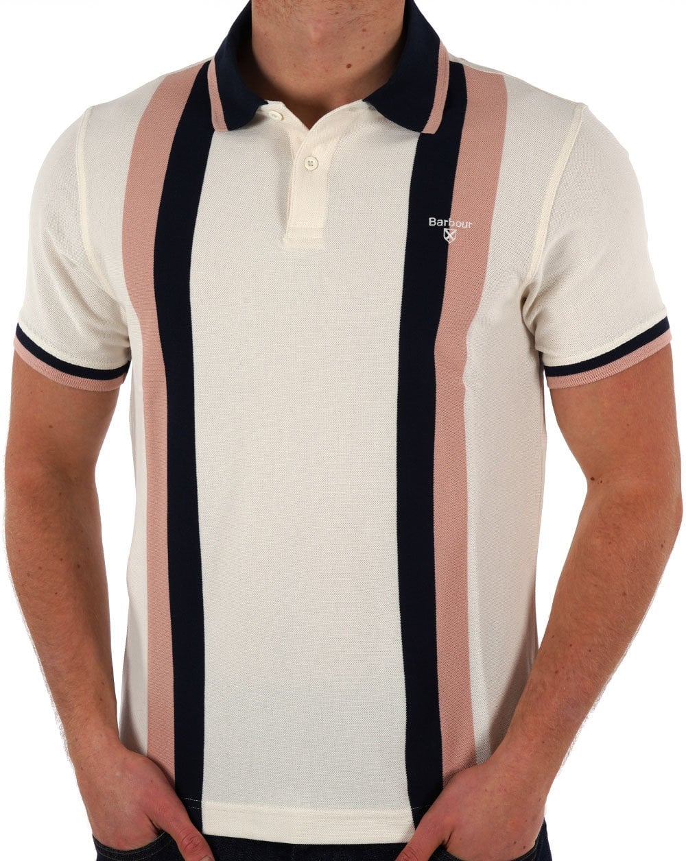 Barbour Howdon Polo Flüsterweiß