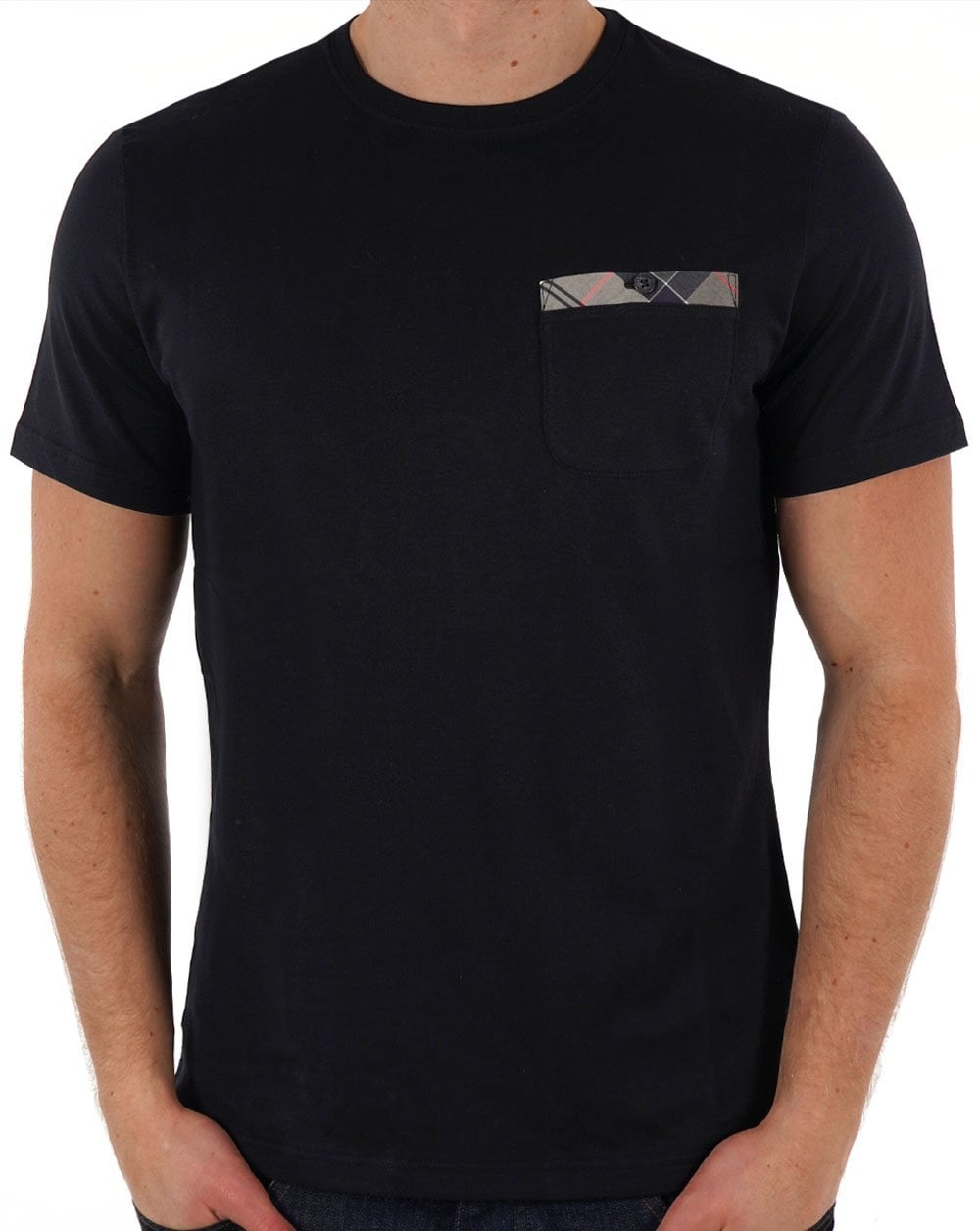 Barbour Durness Pocket T-Shirt Schwarz
