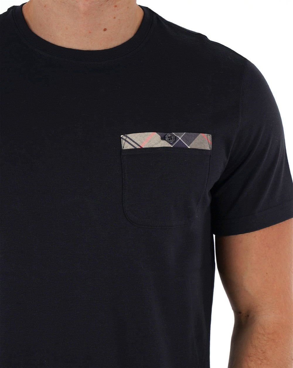 Barbour Durness Pocket T-Shirt Schwarz