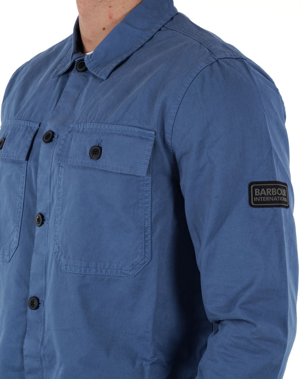 Barbour International Adey Overshirt Blue