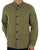 Barbour Washed Overshirt Bleached Olive