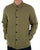 Barbour Washed Overshirt Bleached Olive