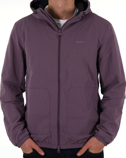 Barbour Berwick Wasserfeste Jacke Lila Schiefer