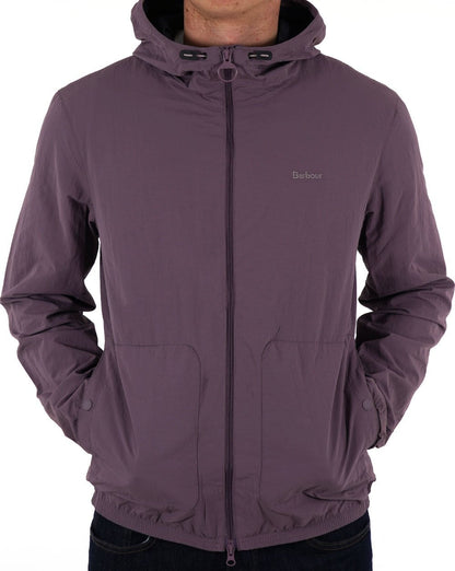 Barbour Berwick Wasserfeste Jacke Lila Schiefer