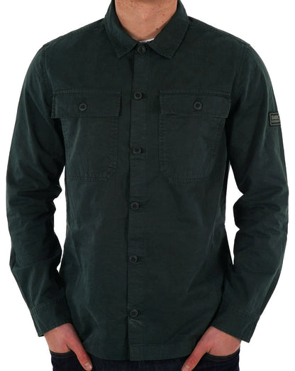 Barbour International Adey Überhemd Forest River Grün