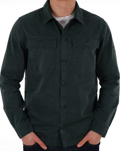Barbour International Adey Überhemd Forest River Grün