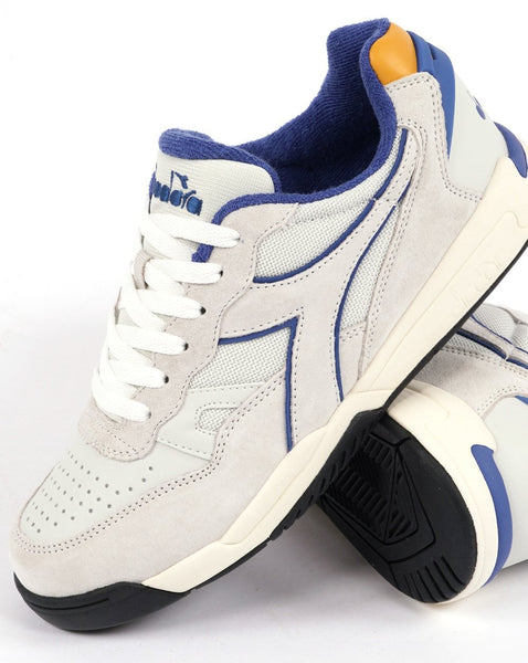 Diadora Winner Games Trainer White/Navy/Gold