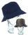 Barbour Hutton Reversible Bucket Hat Navy/Classic Tartan